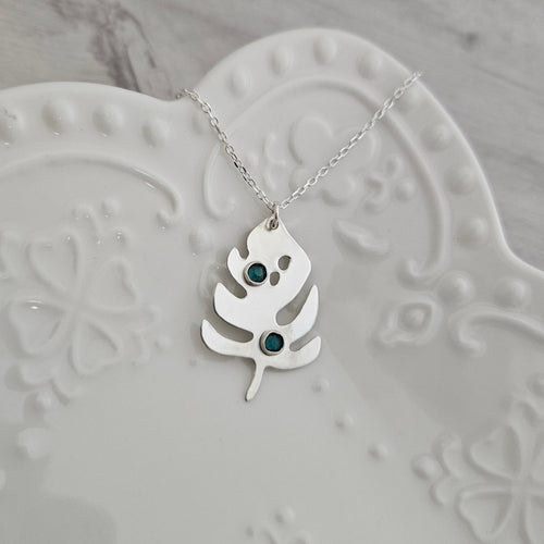 Monstera Leaf Necklace