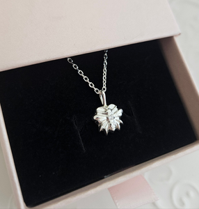 Sweet Bee Necklace - Sterling Silver - Ready to ship!