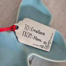 Aluminum Gift Tag