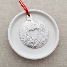 Embossed Christmas Ornament