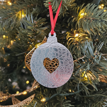 Embossed Christmas Ornament