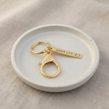 Personalized Brass Key Chain