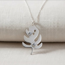 Collier feuille de Monstera