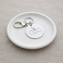 From the Garden Key Chain - Ready to ship
