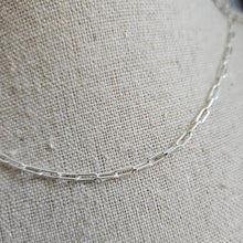Twisted Paperclip Necklace