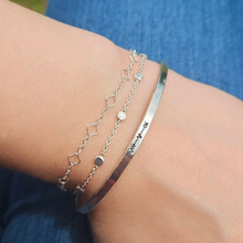 Bracelet cœur empenné