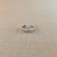 Sunflower Hidden Message Toe Ring/Midi Ring