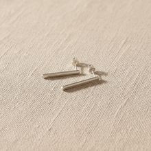 Sterling Silver Drop Bar Earrings