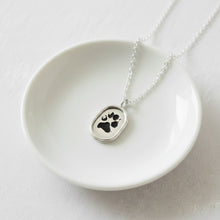 Paw Print Necklace - Your Pet’s Print