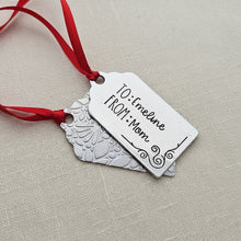 Personalized Aluminum Gift Tag