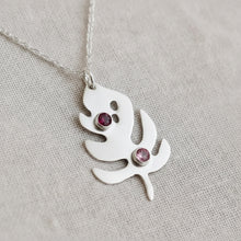 Collier feuille de Monstera