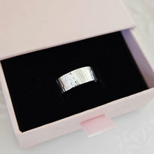 Personalized Birch Bark Ring