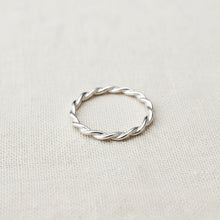 Sterling Silver Twist Band