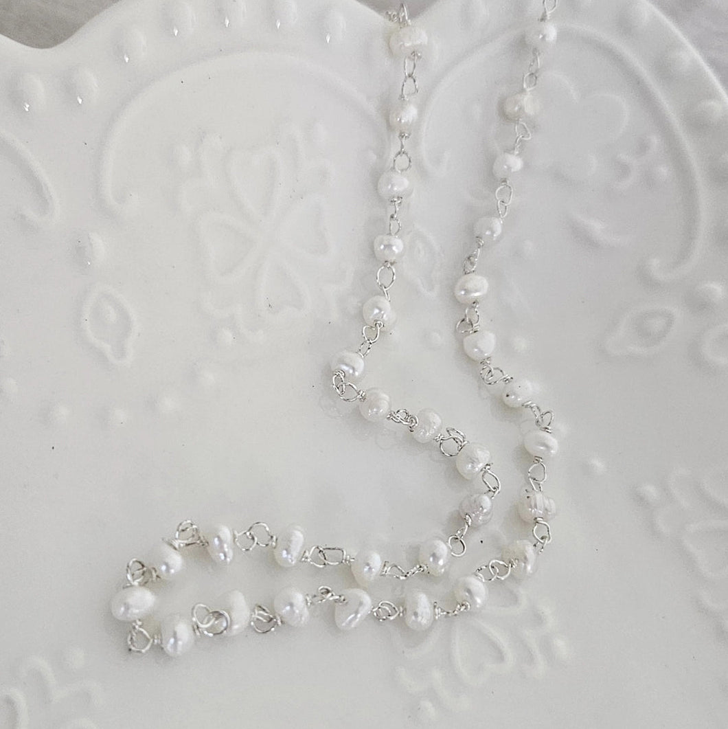 Cultured Freshwater Pearl Necklace - 16