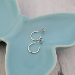 Sterling Silver Mini Hoop Earrings