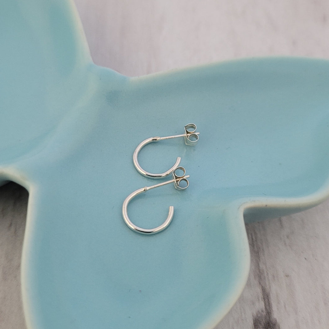 Sterling Silver Mini Hoop Earrings