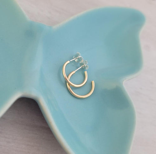 14k Gold Filled Mini Hoop Earrings